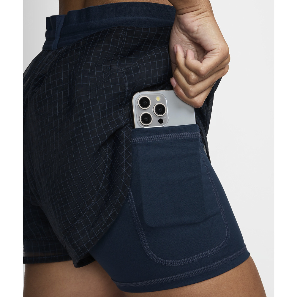 Nike Running Division Womens XL 3" 2-in-1 Running Shorts FV6361-478 Gorpcore
